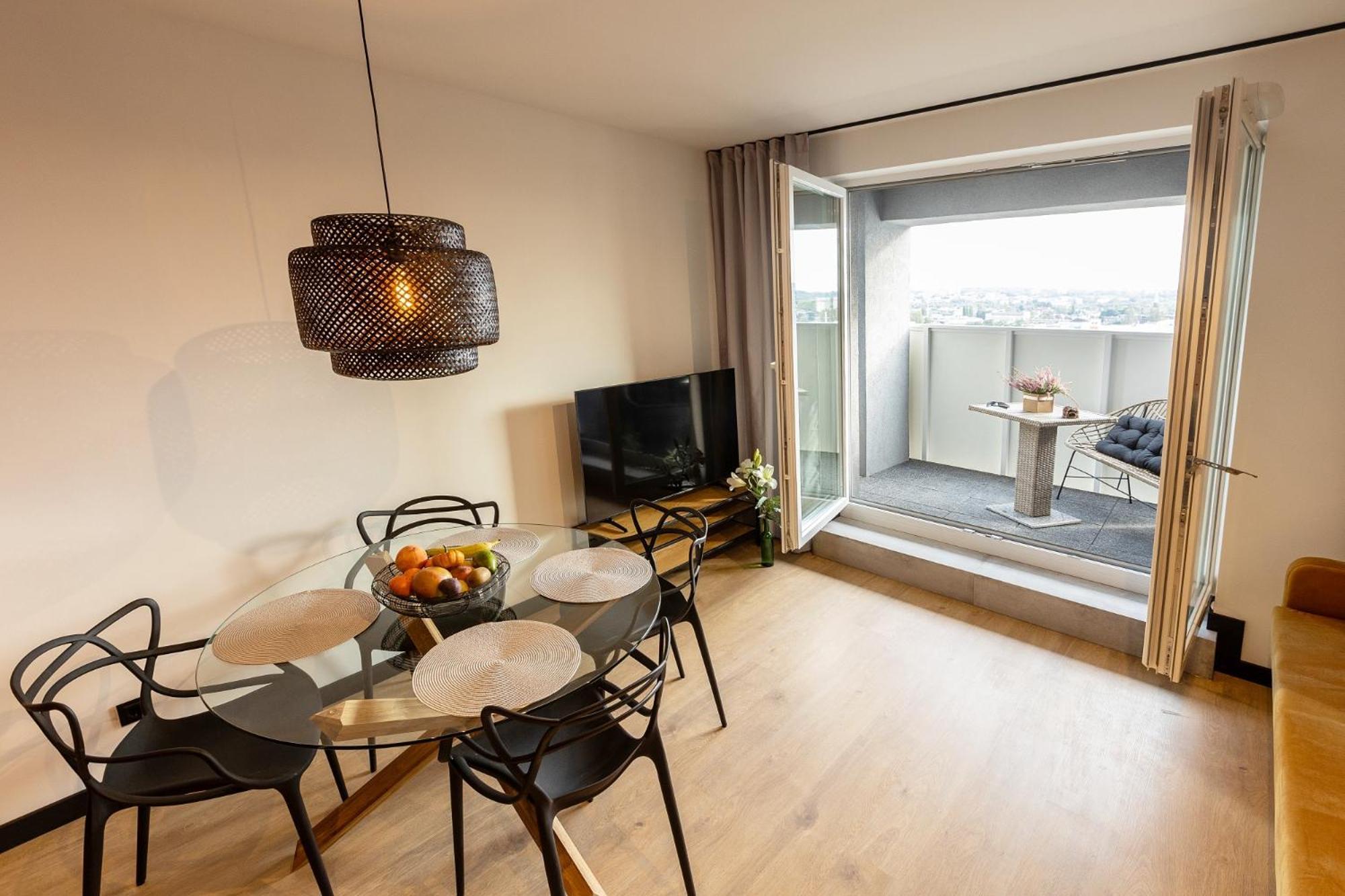 Kobiela Apartments Debowe Tarasy Katowice Buitenkant foto