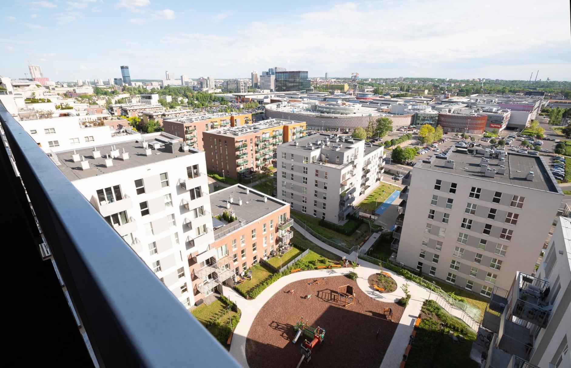 Kobiela Apartments Debowe Tarasy Katowice Buitenkant foto